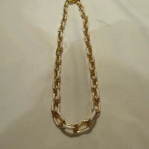 Chunky Gold-Toned Rope Chain Necklace